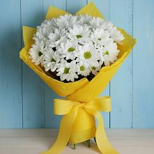 Букет цветов из:  Хризантемы #REPLACE_PRED# Гончарку