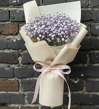 Букет цветов из:  Гипсофила в Гончарку