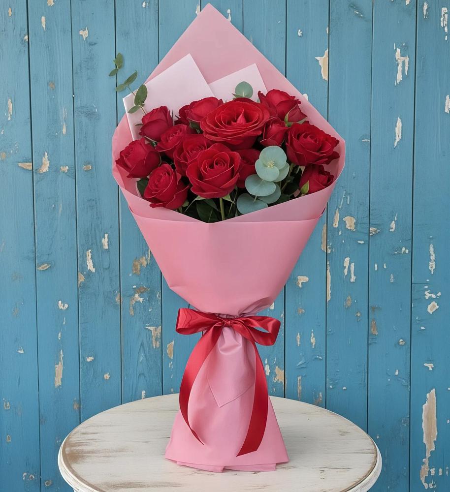 Букет цветов из: Розы в Гончарку