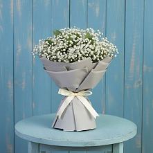 Букет цветов из:  Гипсофила в Гончарку