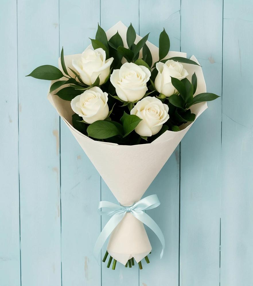 Букет цветов из: Розы в Гончарку