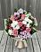 Букет цветов из: Альстромерии, Гвоздики, Розы и Хризантемы в Гончарку