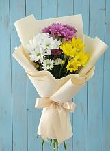 Букет цветов из:  Хризантемы в Гончарку