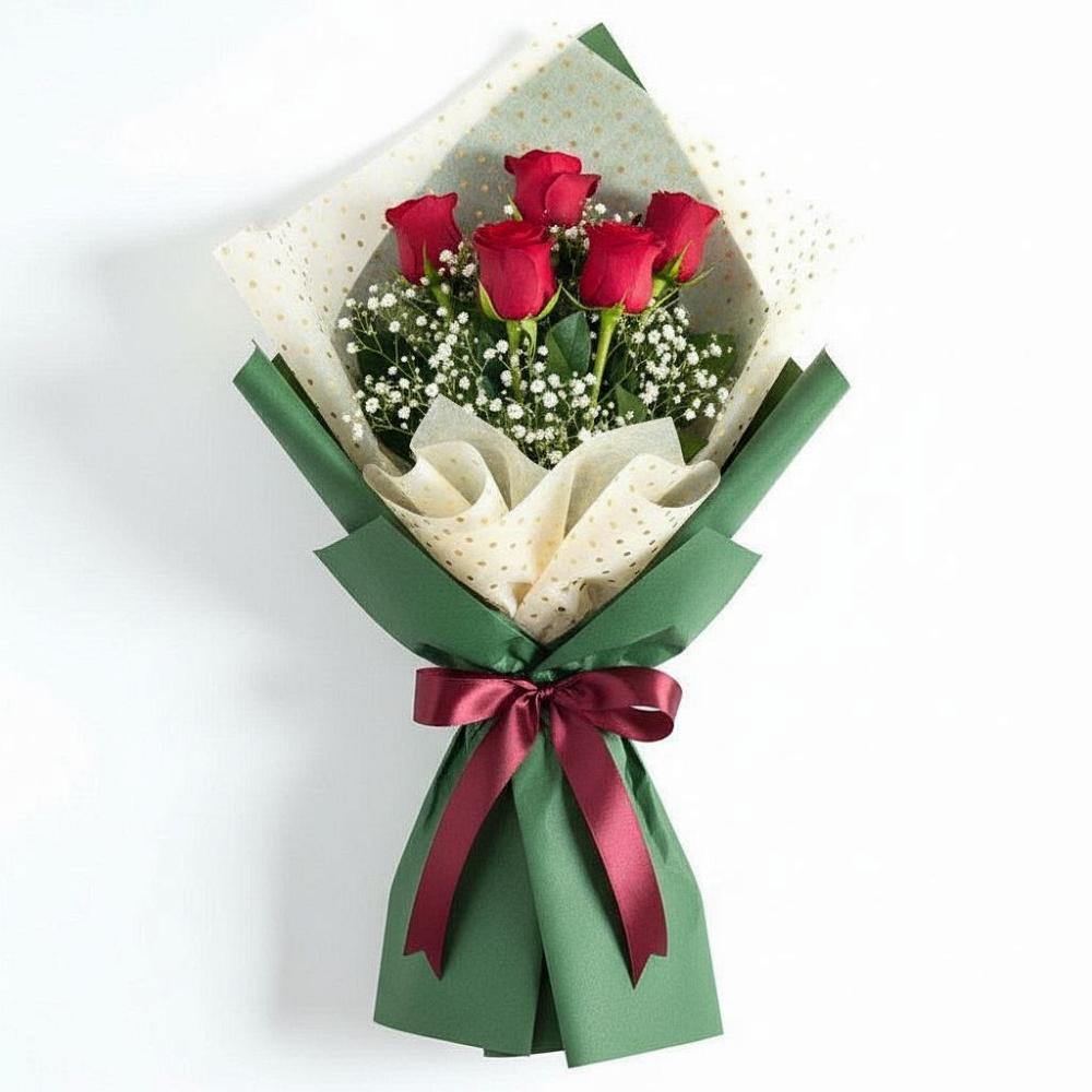 Букет цветов из: Розы в Гончарку