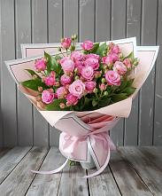 Букет Розовый кустик в Гончарку