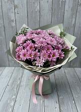 Букет цветов из:  Хризантемы #REPLACE_PRED# Гончарку