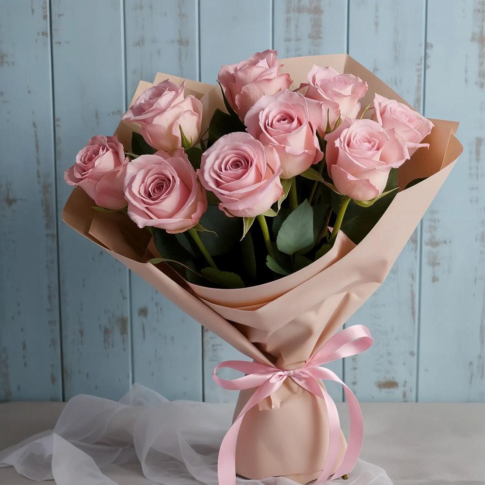 Букет цветов из: Розы в Гончарку