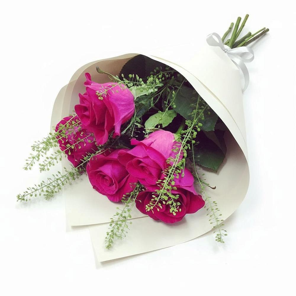 Букет цветов из: Розы в Гончарку