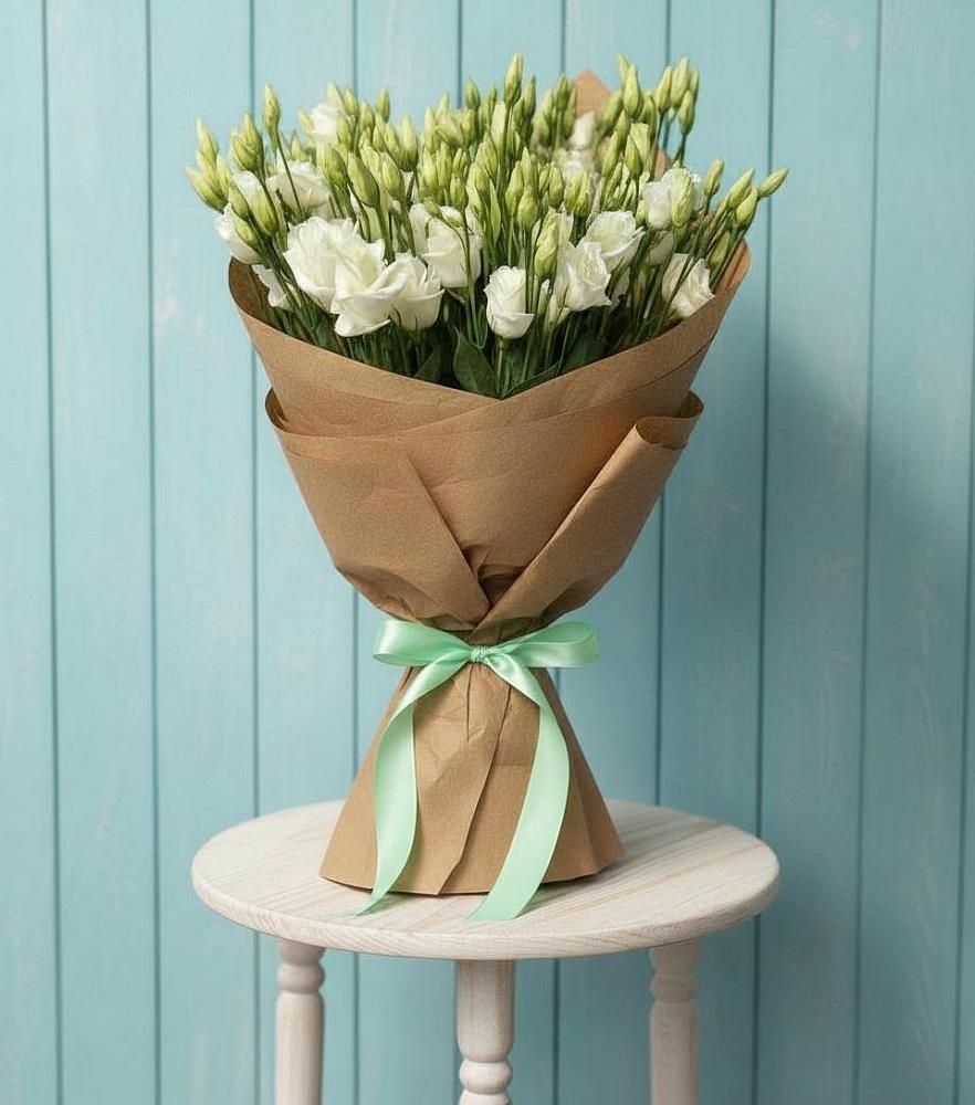 Букет цветов из: Лизиантусы в Гончарку