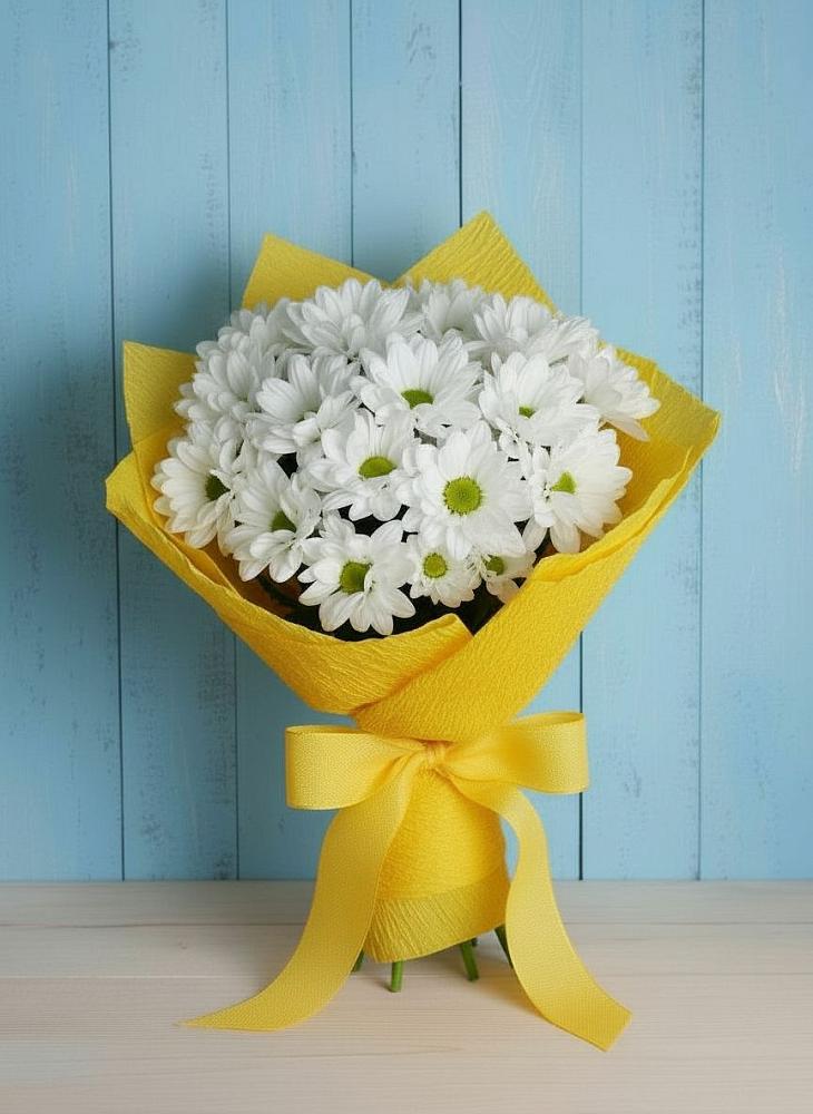 Букет цветов из: Хризантемы в Гончарку