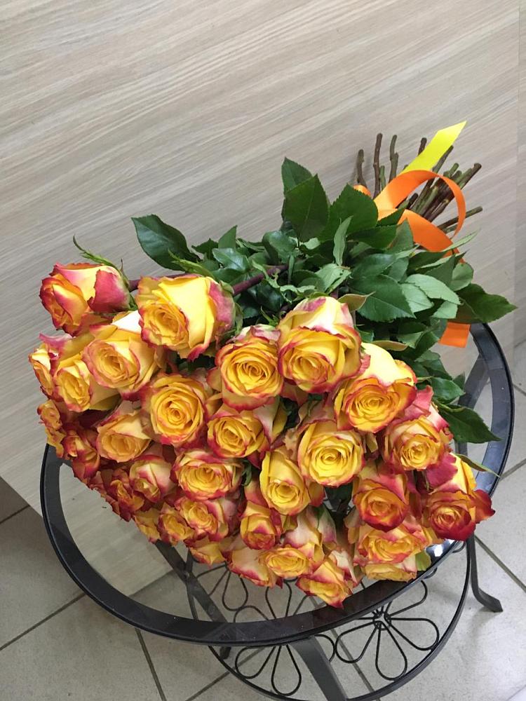 Букет Желтые розы в Гончарку