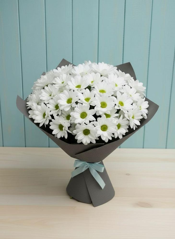 Букет цветов из: Хризантемы в Гончарку