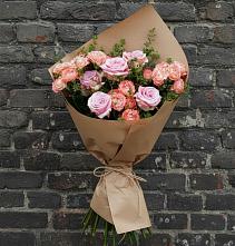 Букет цветов из:  Розы в Гончарку