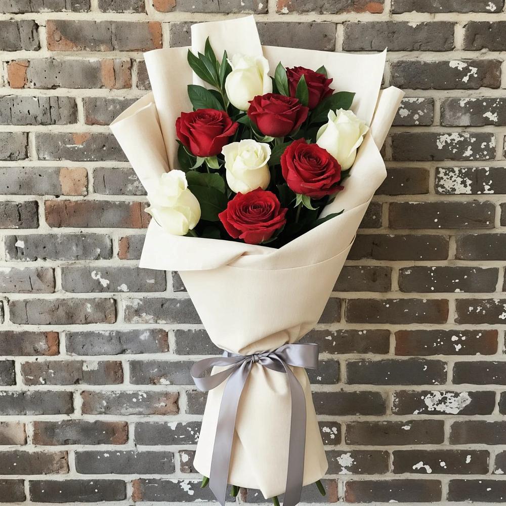 Букет цветов из: Розы в Гончарку