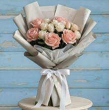 Букет цветов из:  Розы #REPLACE_PRED# Гончарку