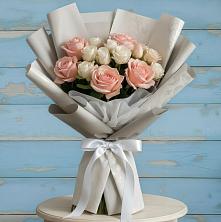 Букет цветов из:  Розы в Гончарку