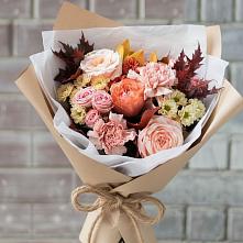 Букет цветов из:  Гвоздики, Хризантемы и Розы #REPLACE_PRED# Гончарку