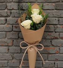 Букет цветов из:  Розы в Гончарку