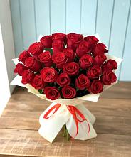 Букет 29 Красных роз в Гончарку