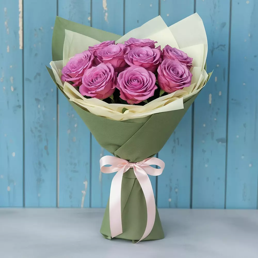 Букет Розы Фёрст Леди в Гончарку