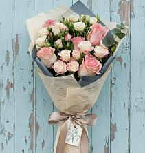 Букет цветов из:  Розы в Гончарку