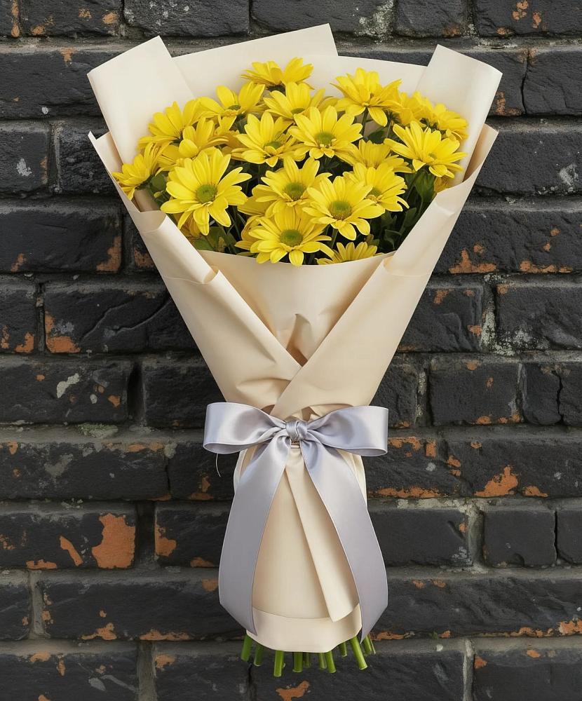 Букет цветов из: Хризантемы в Гончарку