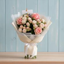 Букет цветов из:  Розы #REPLACE_PRED# Гончарку