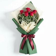 Букет цветов из:  Розы в Гончарку